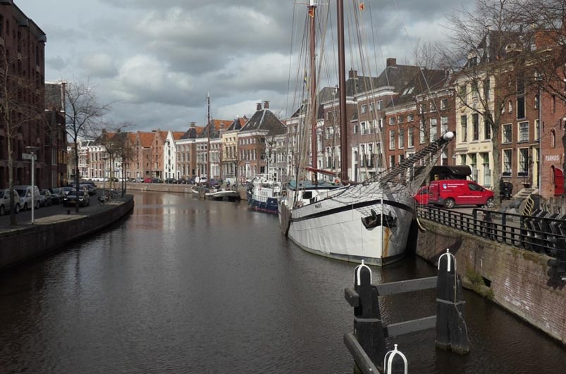 Vanuit Groningen vertrokken de schepen naar zee via de Aa