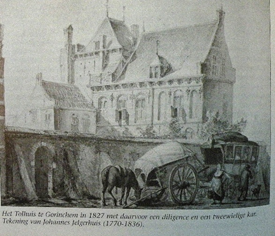 Tekening Johannes Jelgerhuis