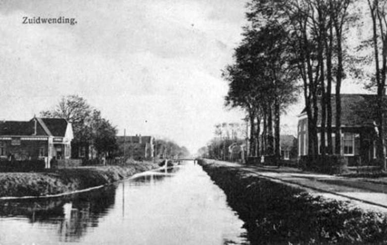 Zuidwending aan het Zuidwendingerdiep